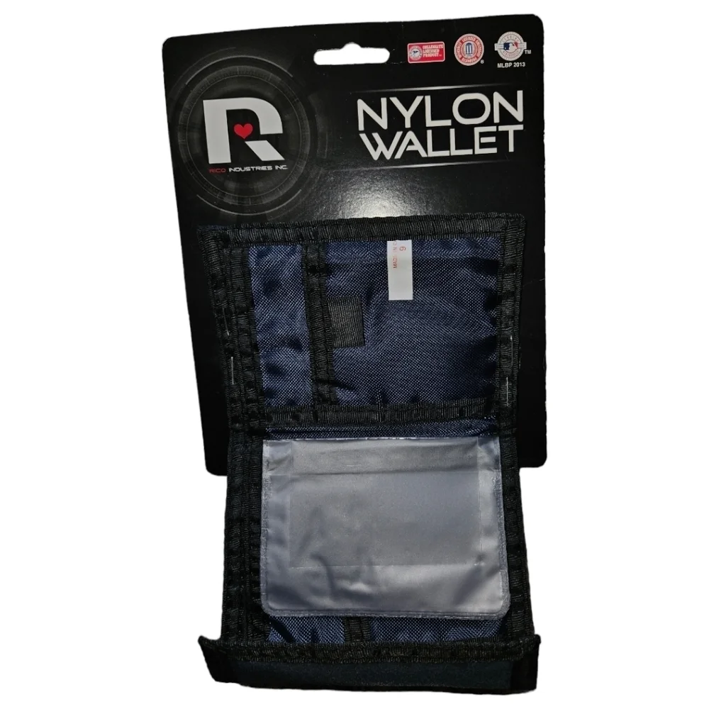 NWT Rico Industries Inc. Detroit Tigers Velcro Nylon Wallet